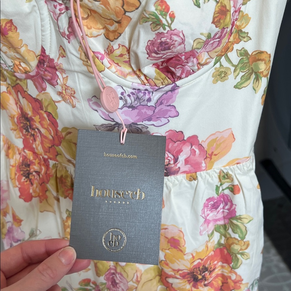 NWT House of CB Elia Midi Sundress - Picture 6 of 10